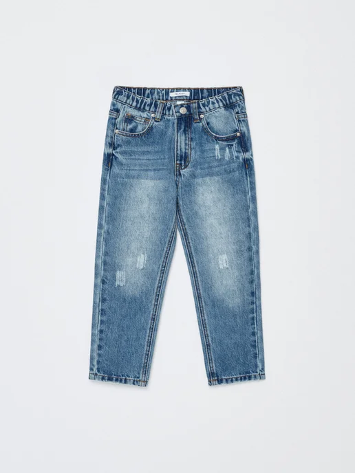 Джинсы свободные рваные Relaxed fit